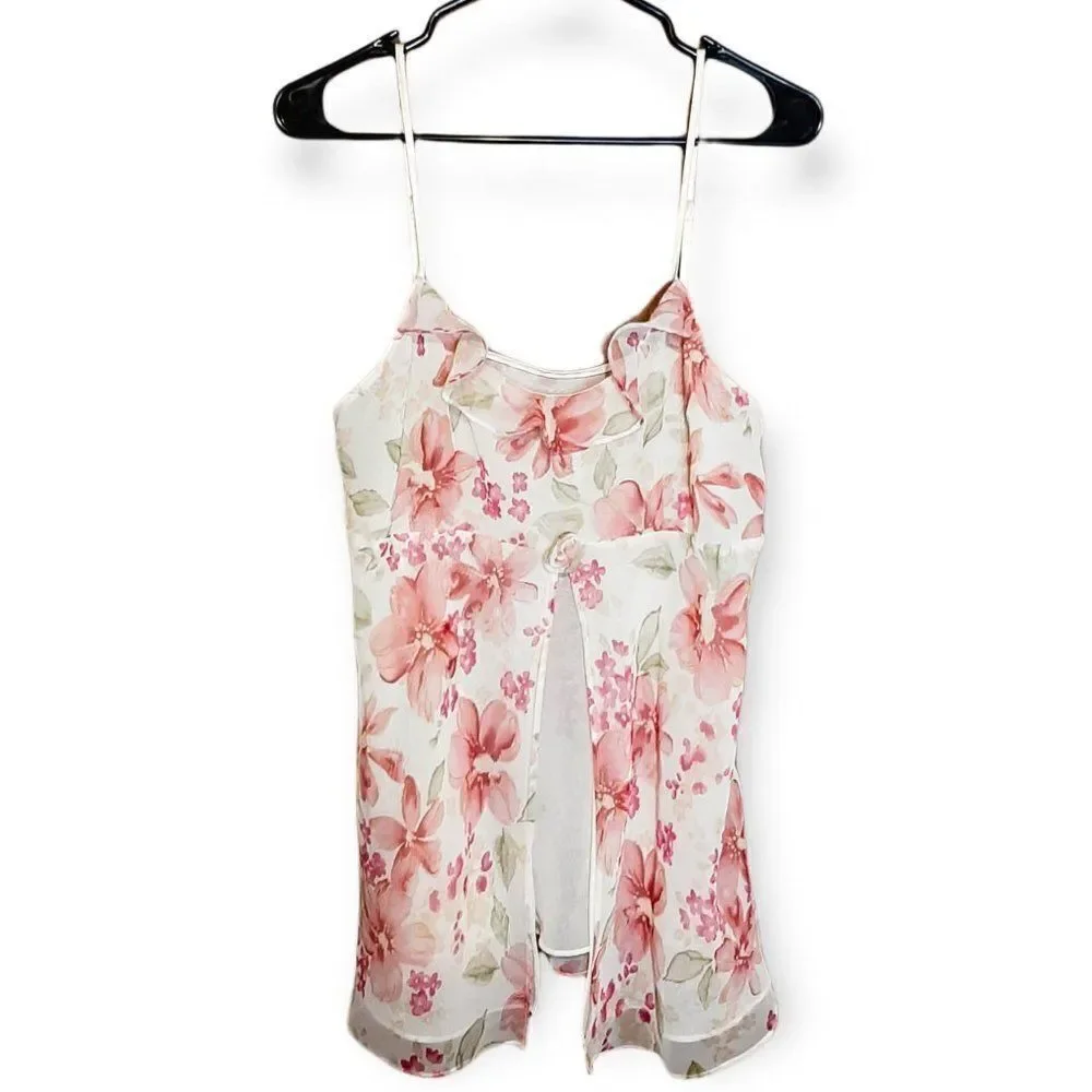 Valerie Stevens Vintage 90s Floral Nightie sz M